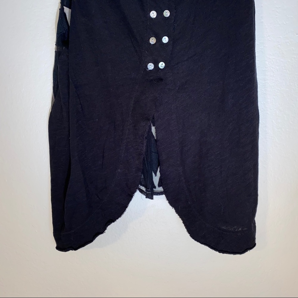 FREE PEOPLE black Ginger cutout tank - Picture 11 of 14